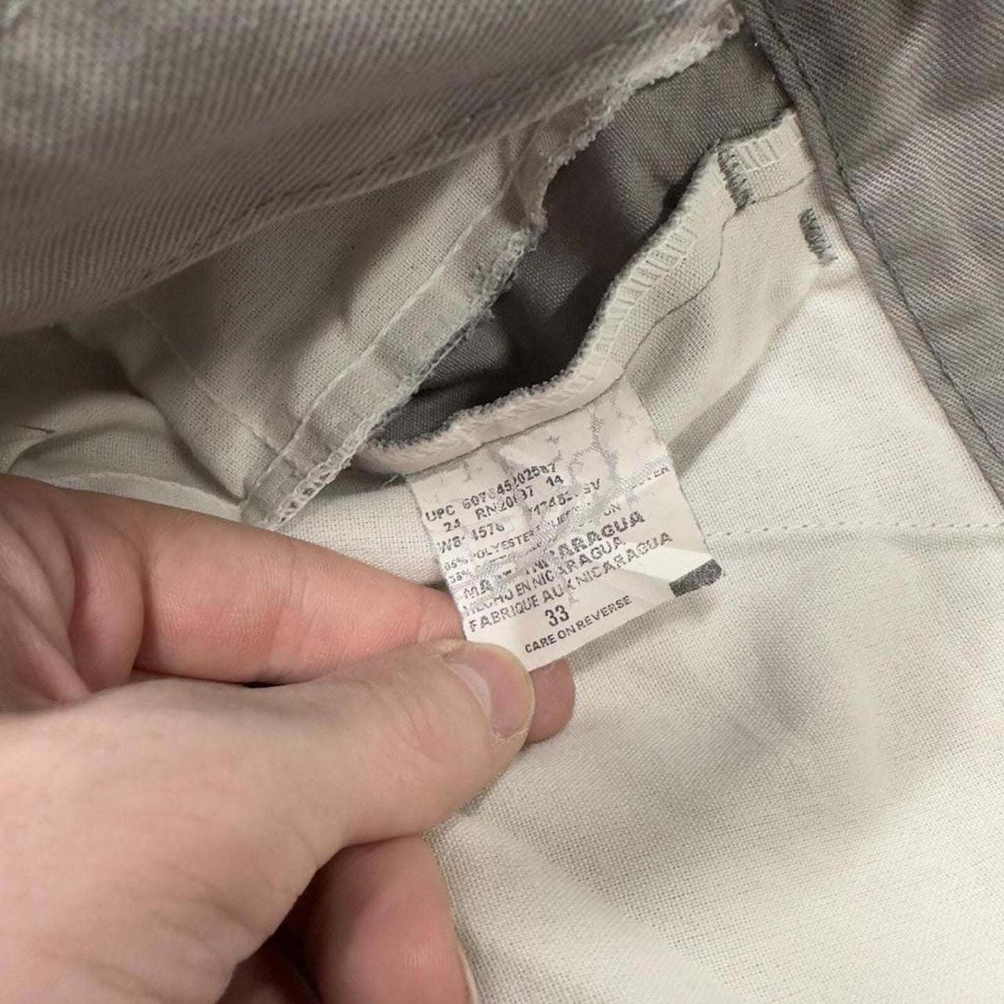 Dickies baggy carpenter shorts grey Twill chino skater style shorts loose long leg