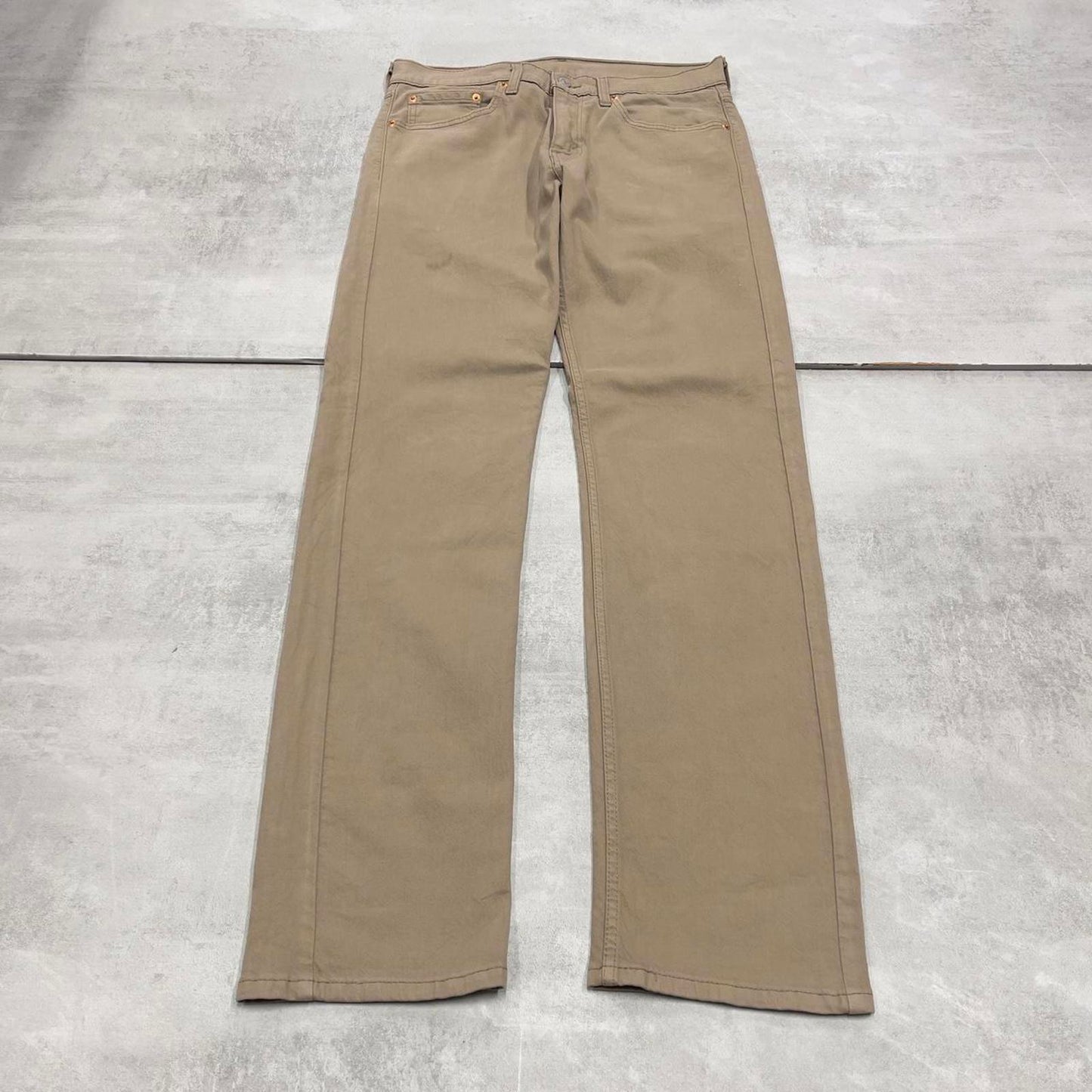 Khaki Levis 505 jeans W32L34