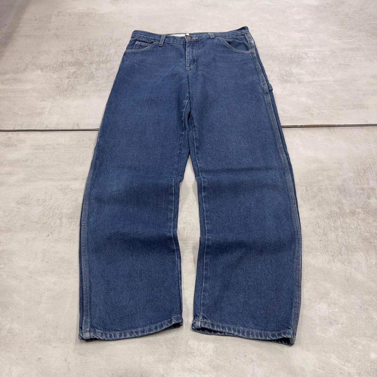Dickies carpenter jeans W30L32 loose blue denim cargo skater style jeans