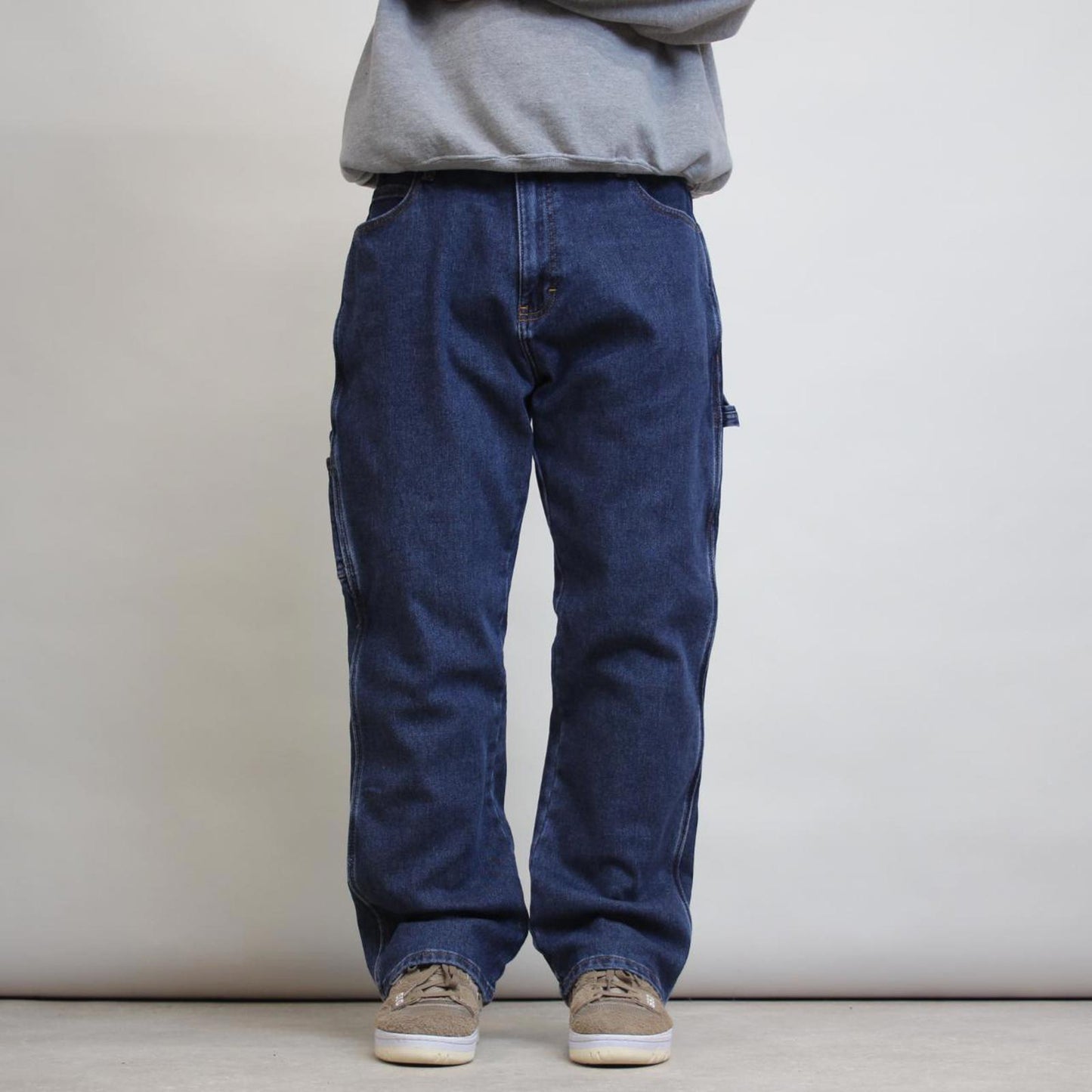 Dickies carpenter jeans W36 L30 loose blue cargo skater style utility pockets jeans