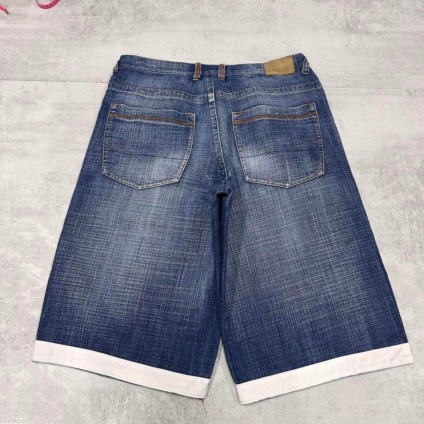 Mens Baggy Source Jeans shorts W36