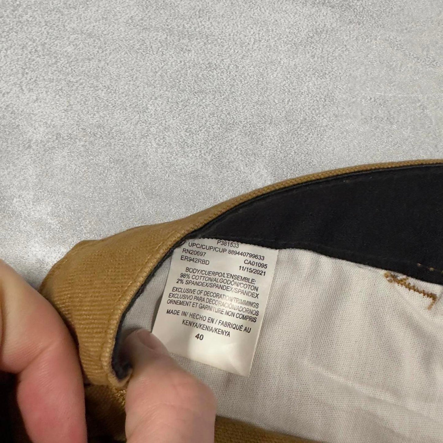 Mens Dickies carpenter jorts W40