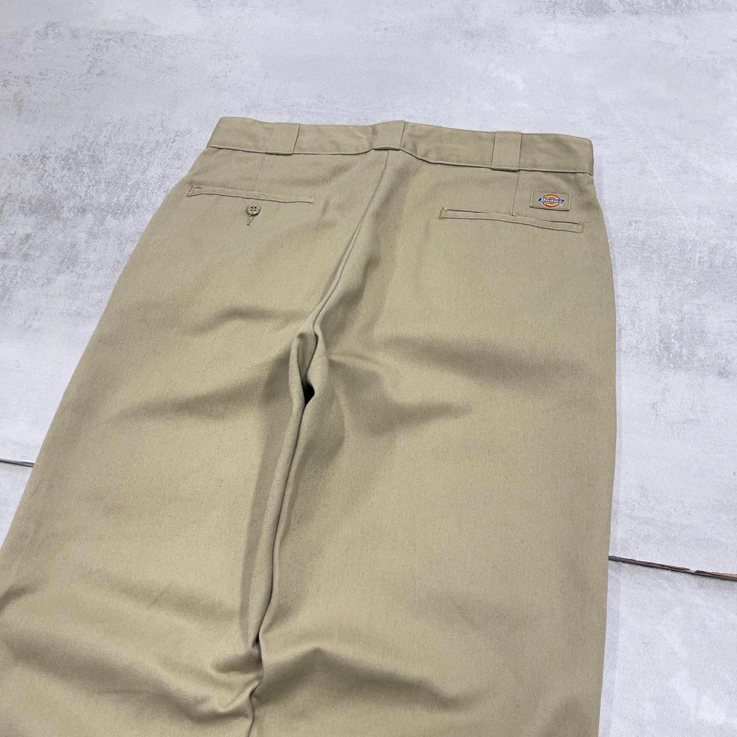 Dickies pants W33L32 khaki loose twill chino style skater pants