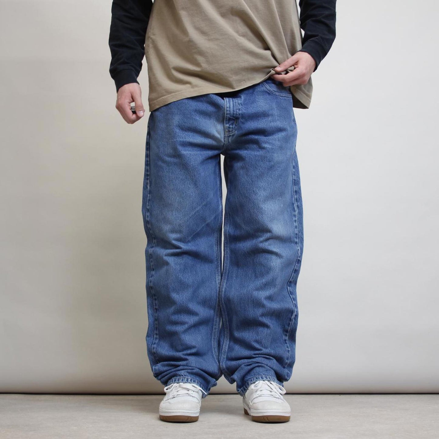Blue Carhartt jeans W40 L34 loose denim 90s style skater jeans