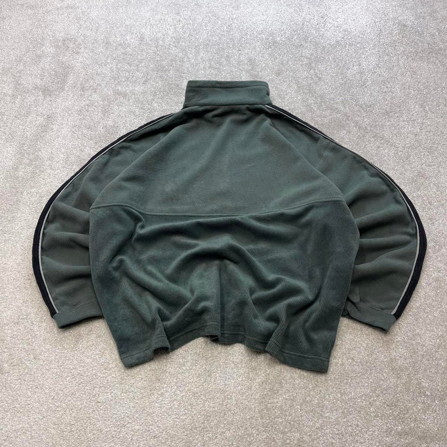 Green Columbia technical fleece XXL Men's y2k style zip up autumn pull over