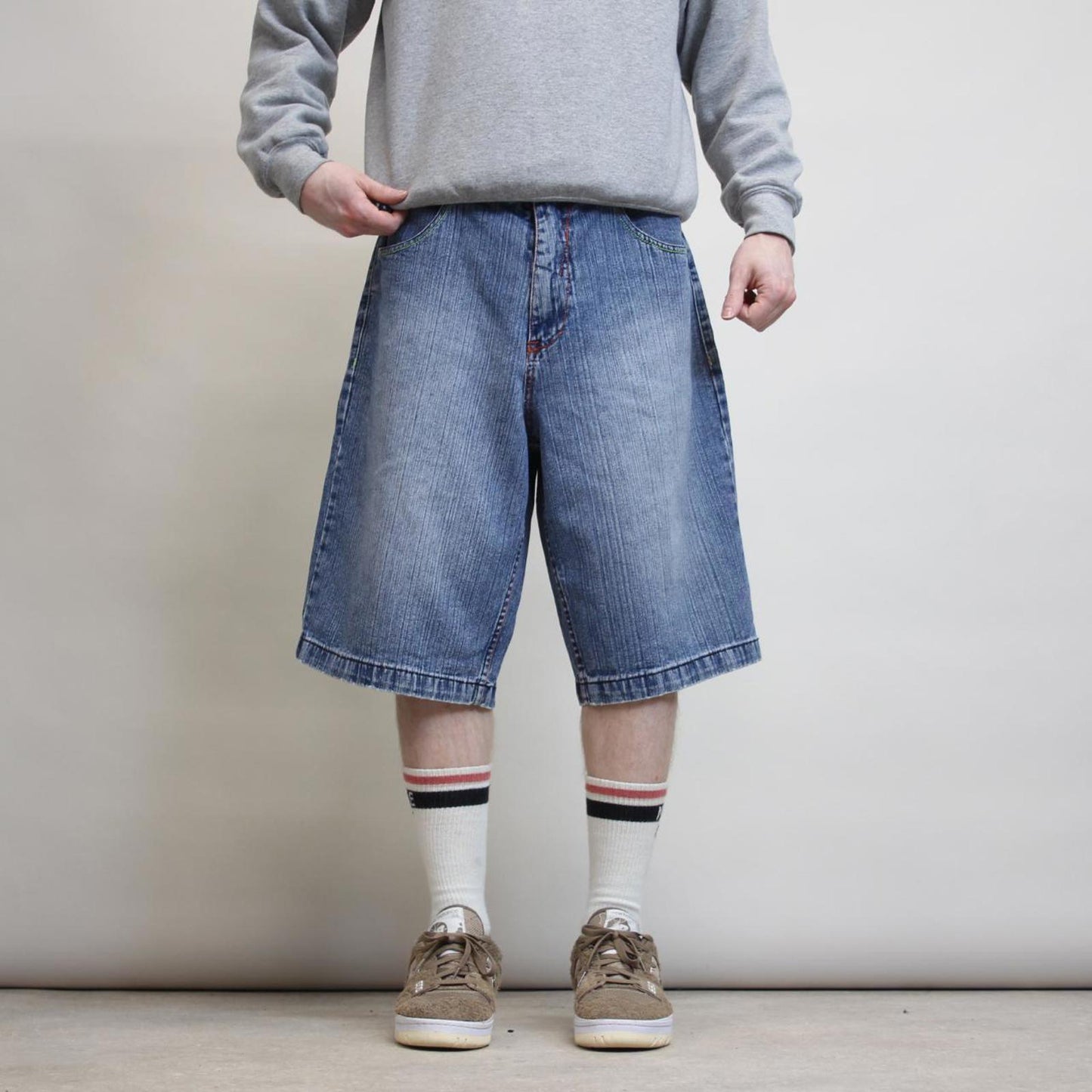 Baggy Southpole jean shorts W36
