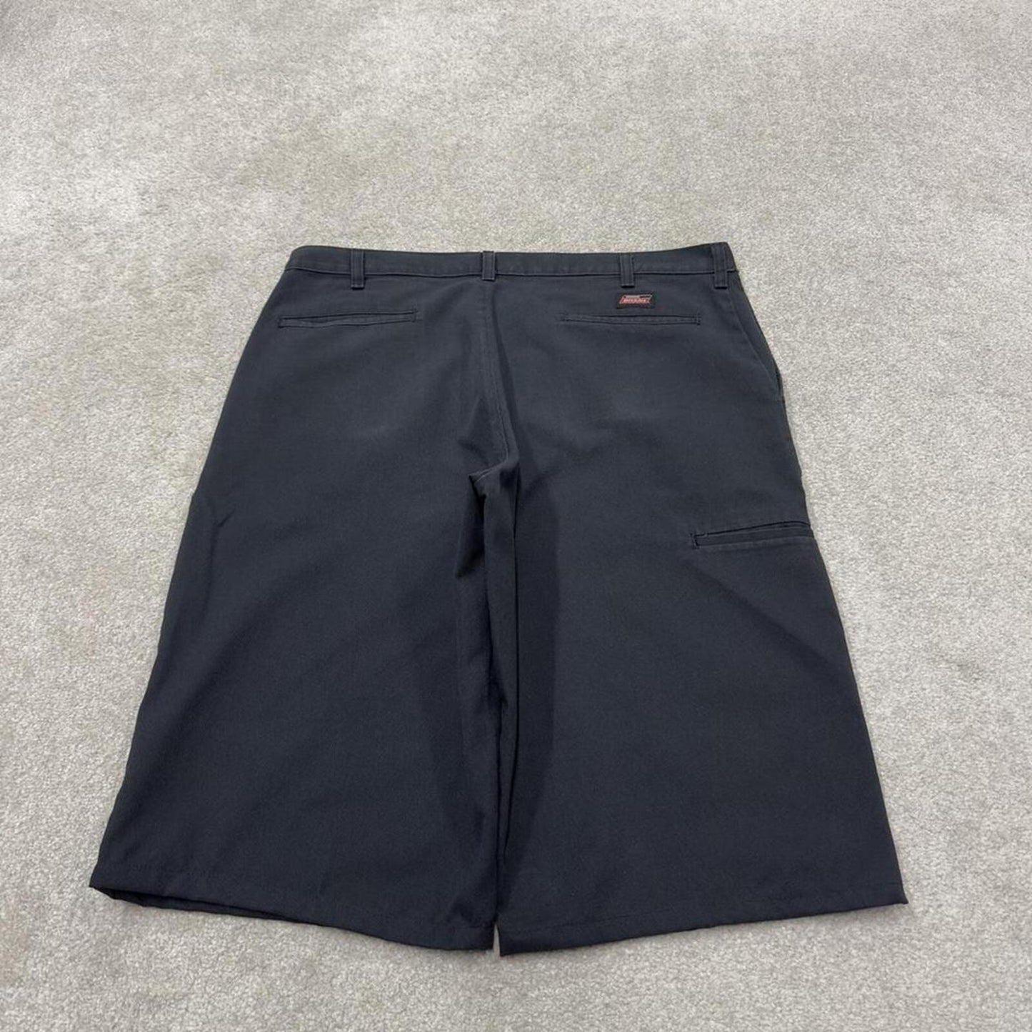 Dickies carpenter shorts chino black Chino style skater shorts long loose leg festival