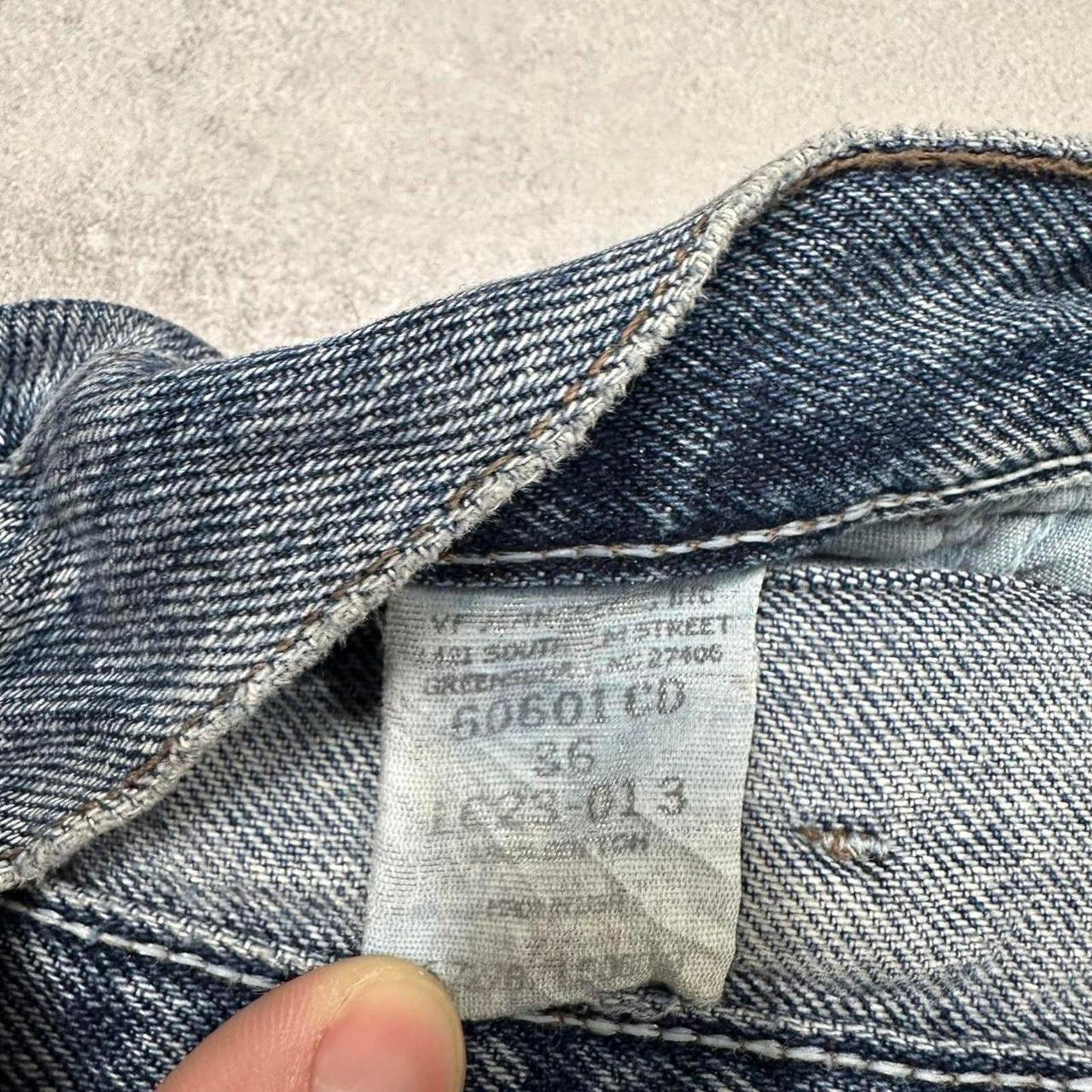 Mens baggy Wrangler jorts W34