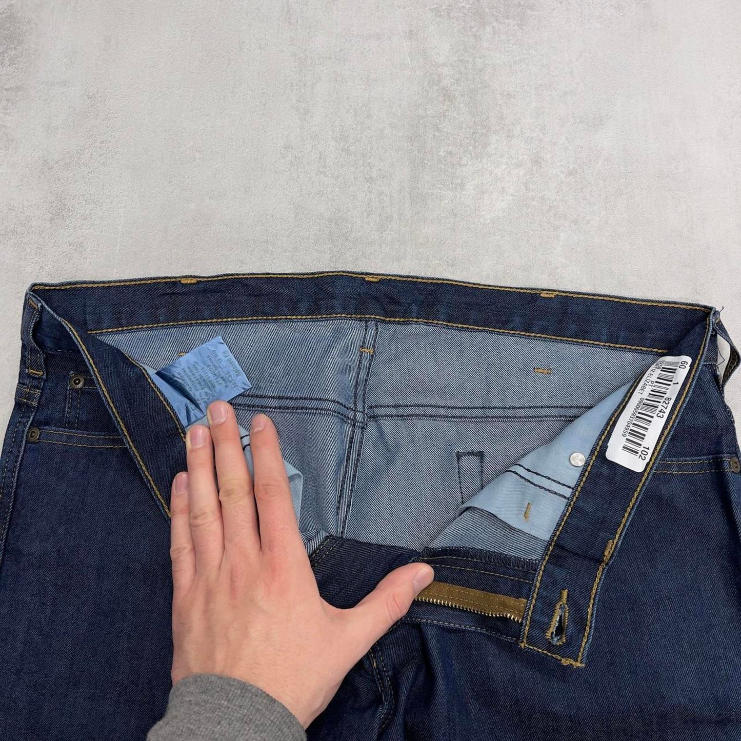 Blue Carhartt jeans size 12 regular W36L32 straight denim skater pants
