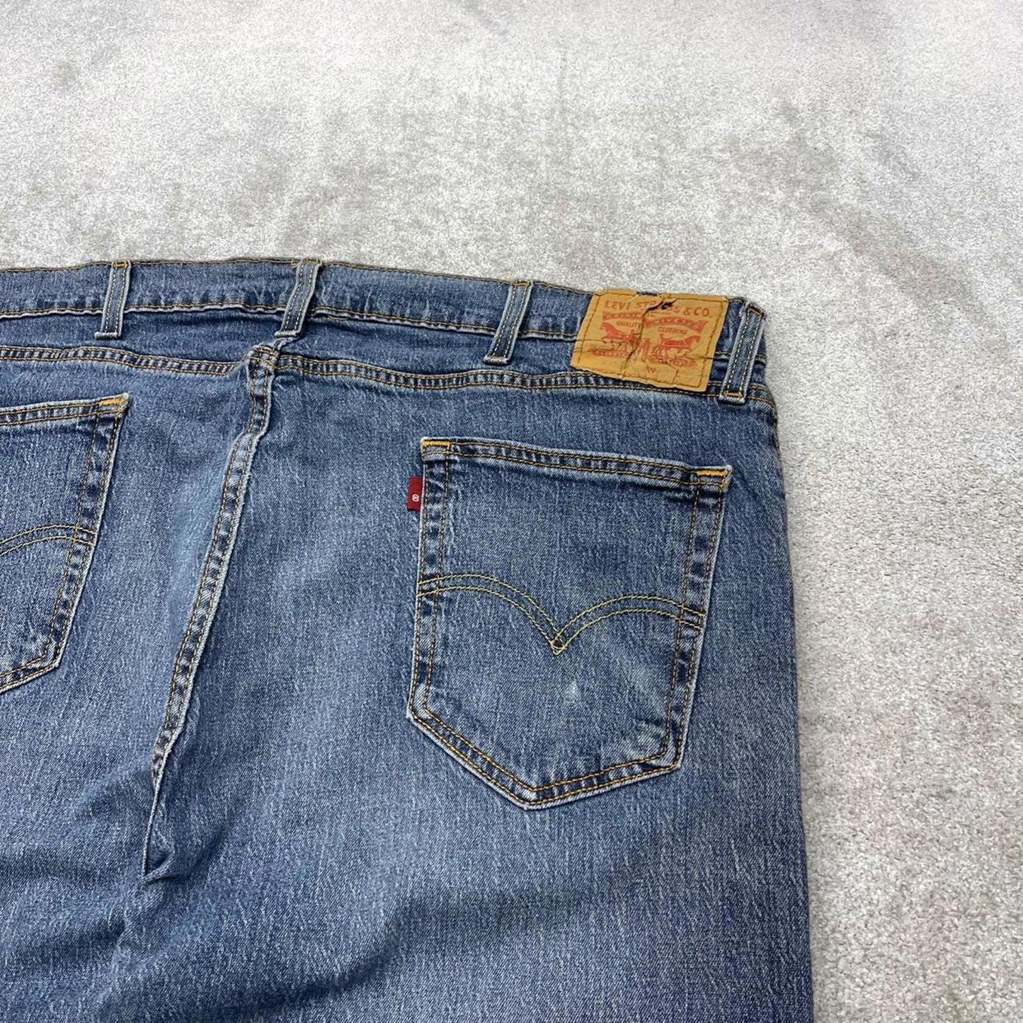 Y2k Levis denim shorts loose fit blue Loose summer holiday festival jorts