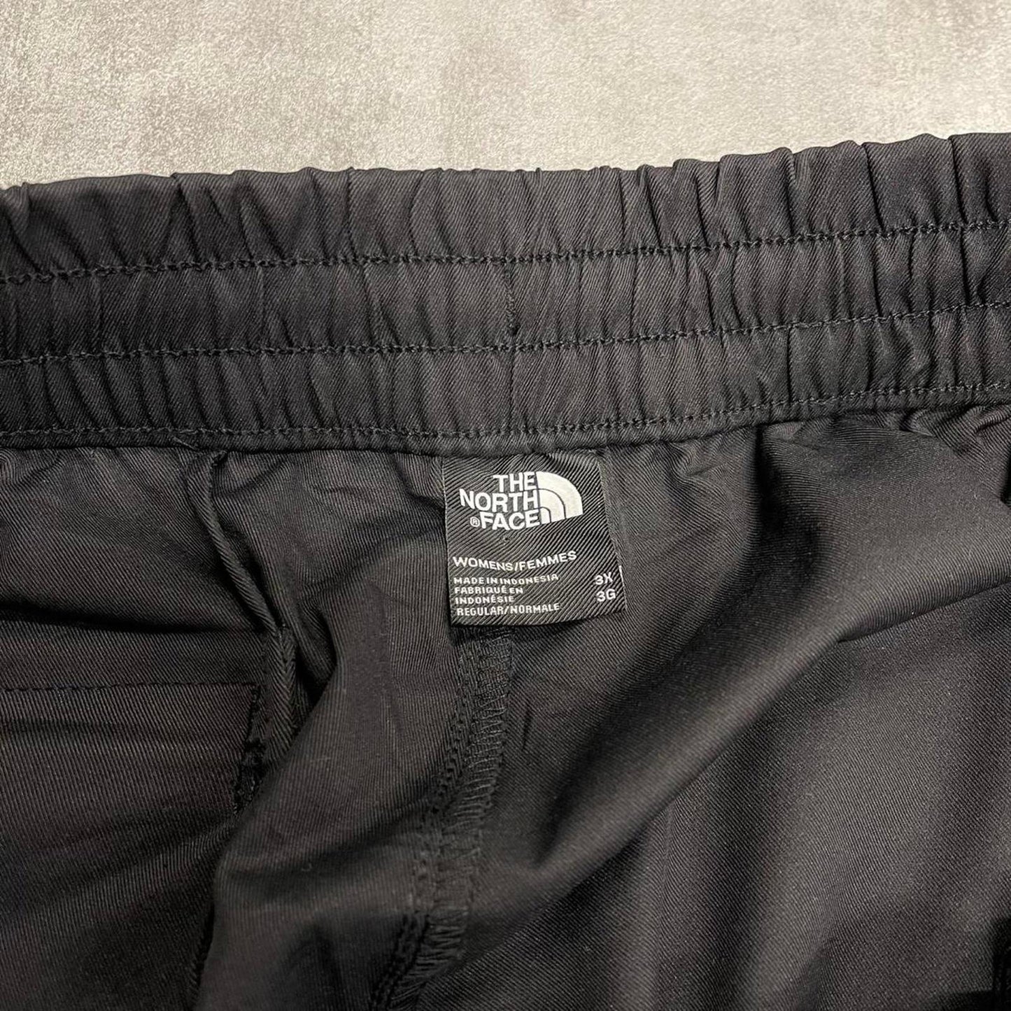 Black Womens North Face trackies 3XL