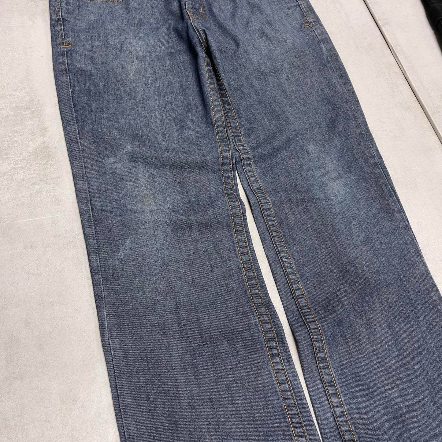 Blue baggy Ecko Unltd jeans W34 L31 loose embroidered y2k style jeans