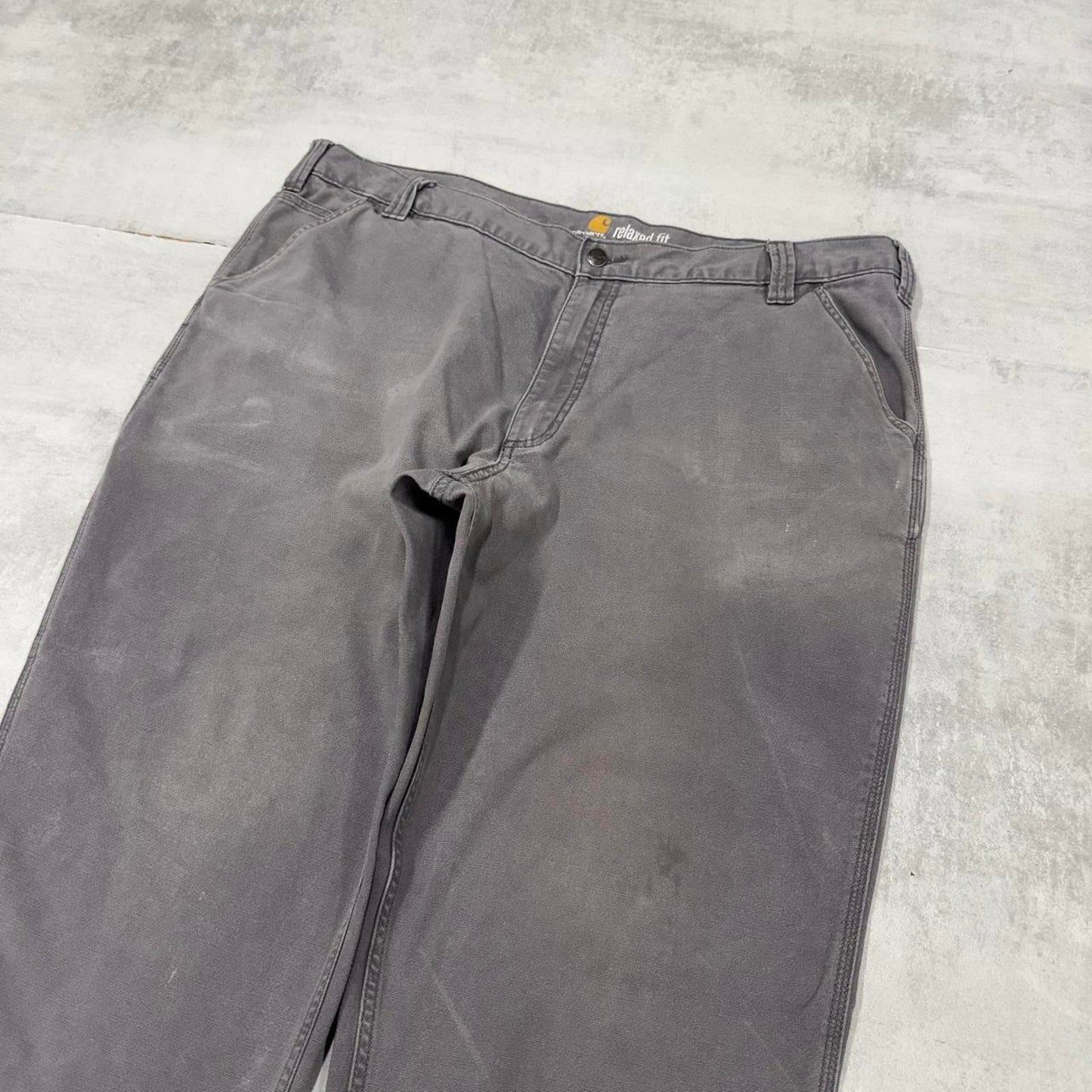 Grey Carhartt carpenter pants W42L30