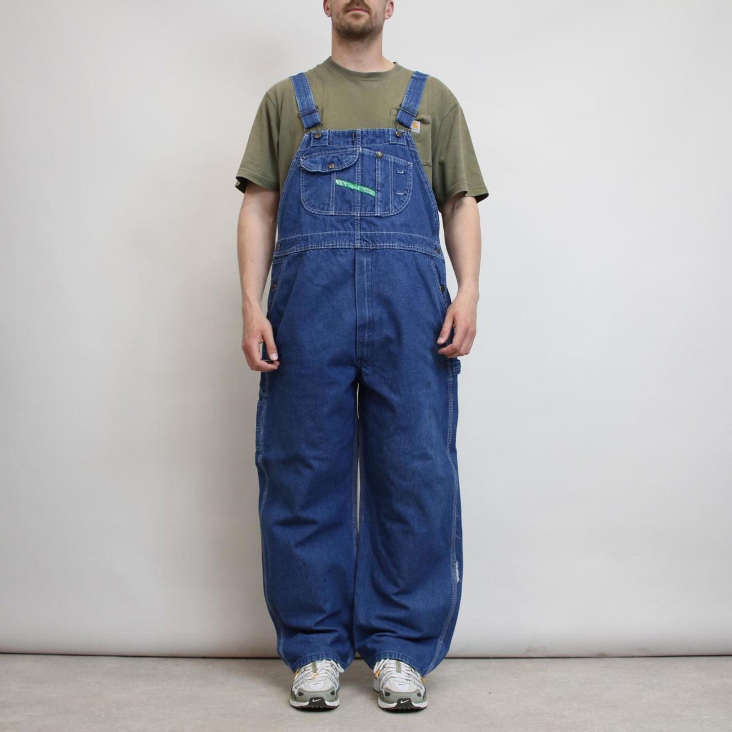 Vintage Key denim overalls W46 L30