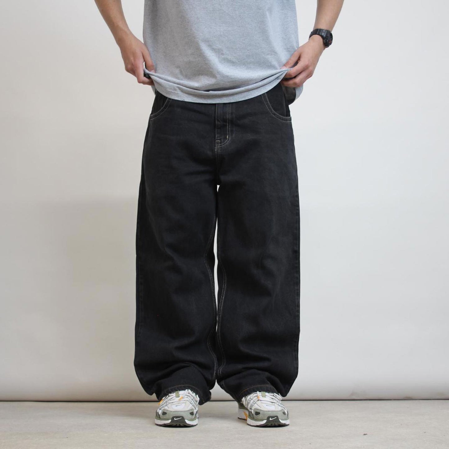 Black Baggy Ecko Unltd jeans W36 L30