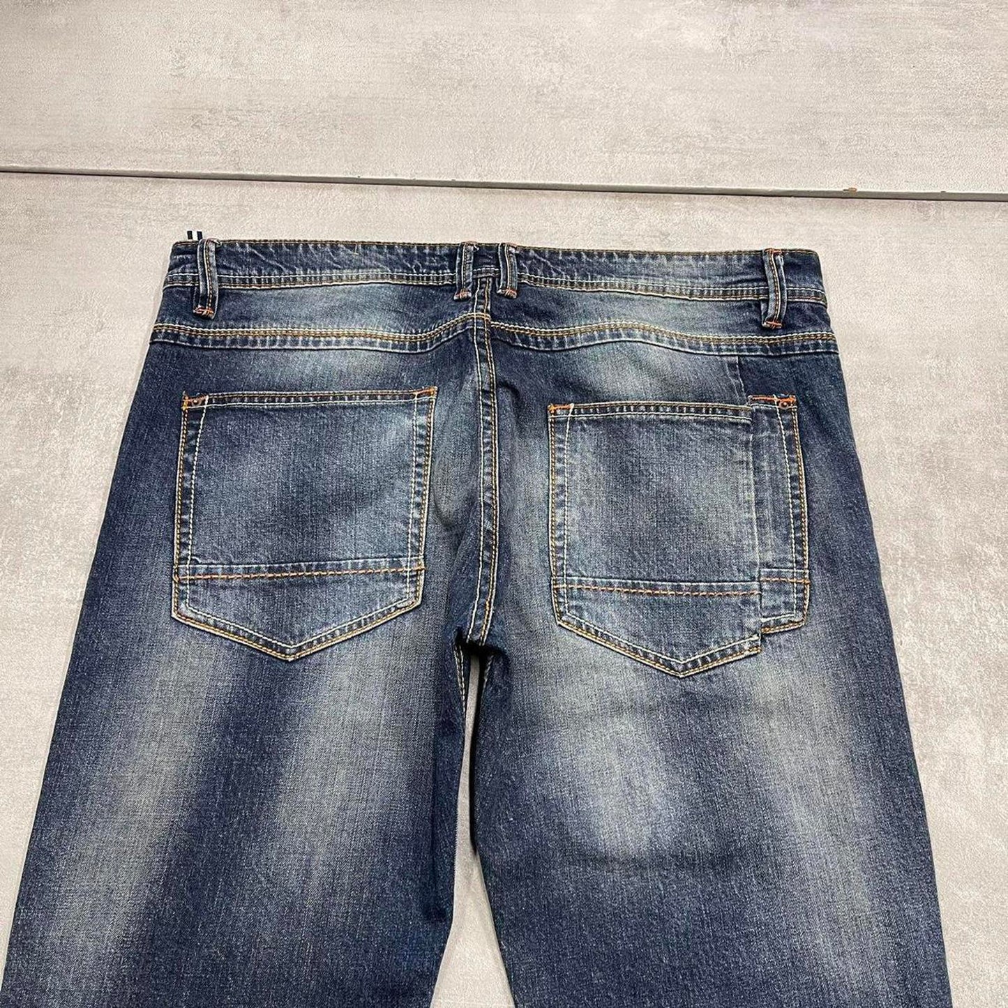 Two Jeans Y2k jeans W38L32 hip hop denim Y2K style jeans
