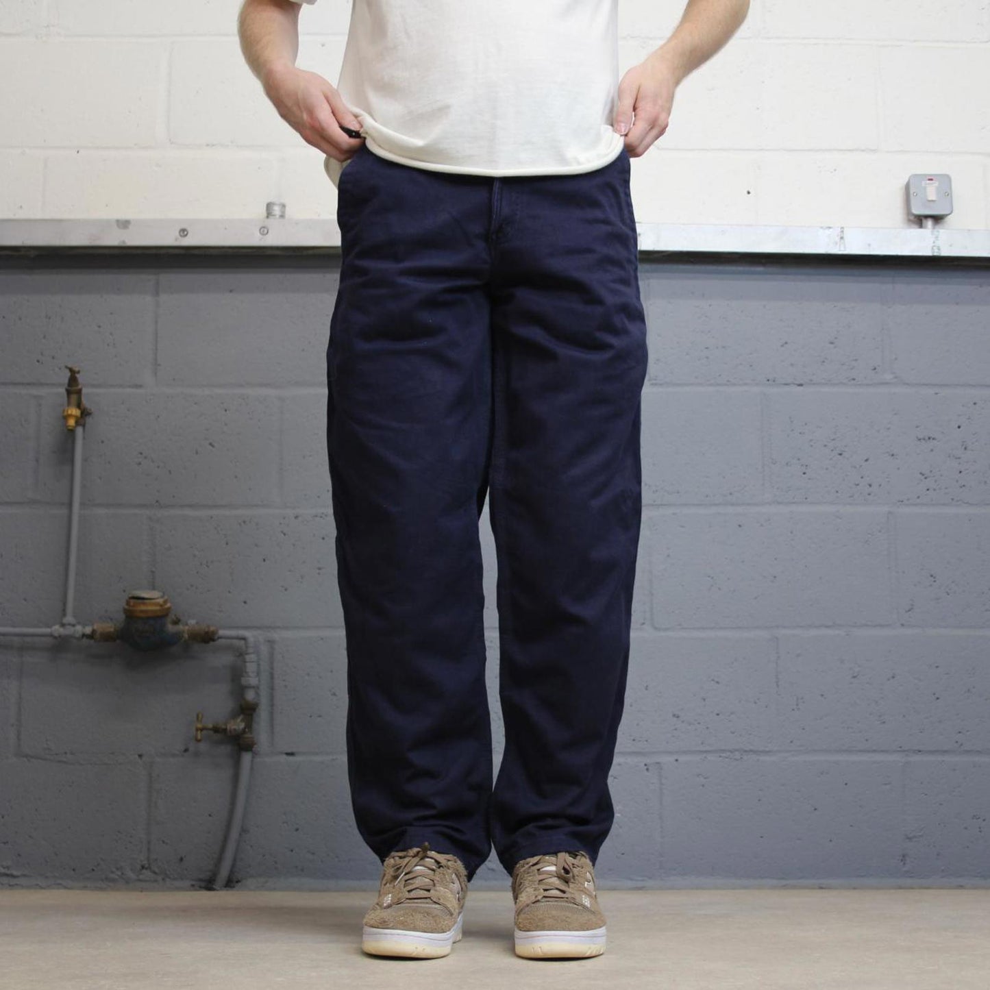Carhartt FR pants W28 L30 loose navy 90s style skater pants
