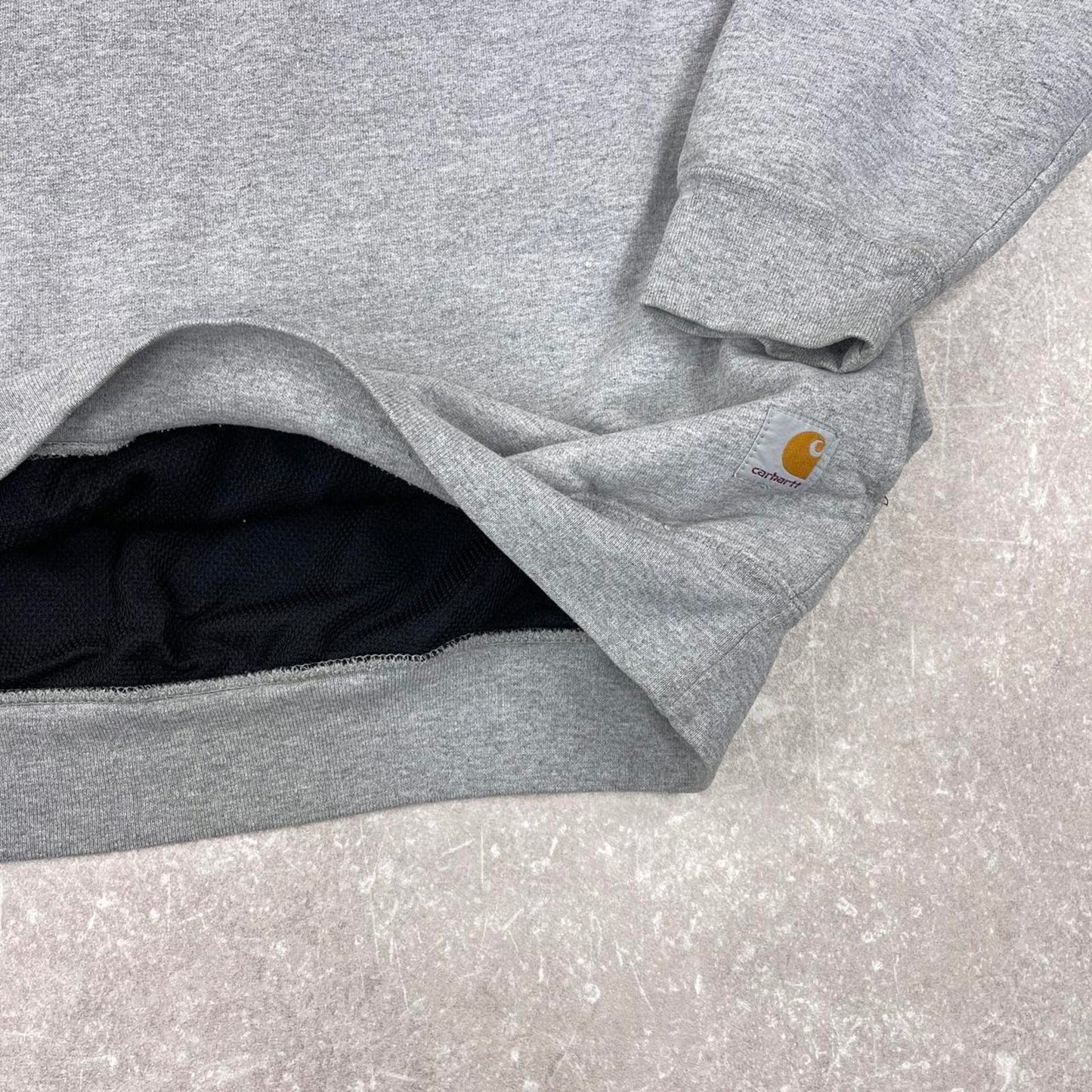 Grey mesh lined sweatshirt Carhartt sweatshirt XL