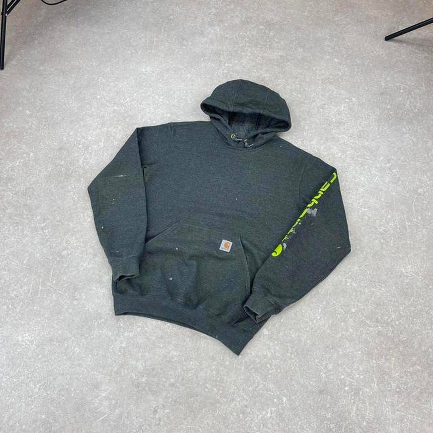 Grey Carhartt hoodie Small