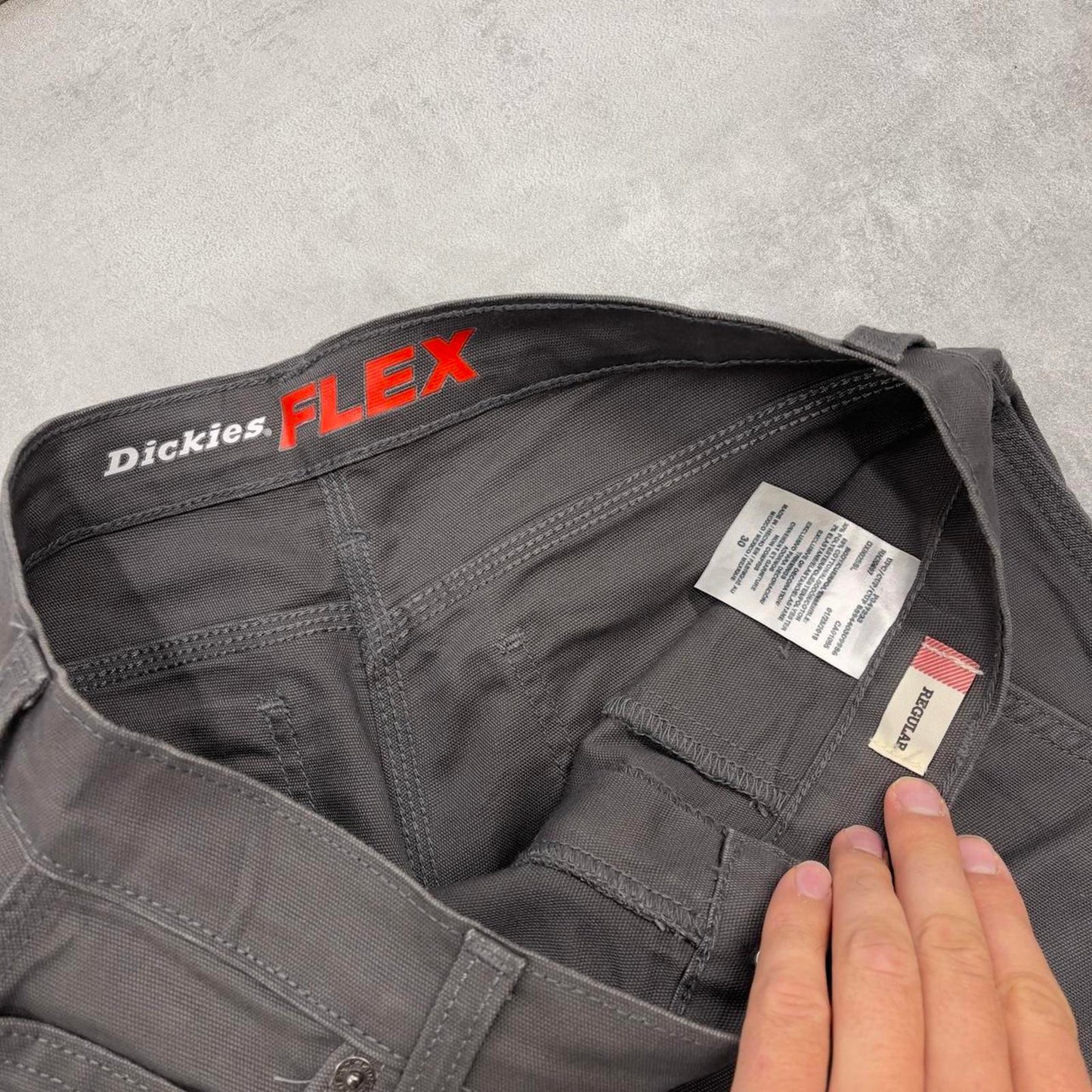 Grey Dickies carpenter jorts W30
