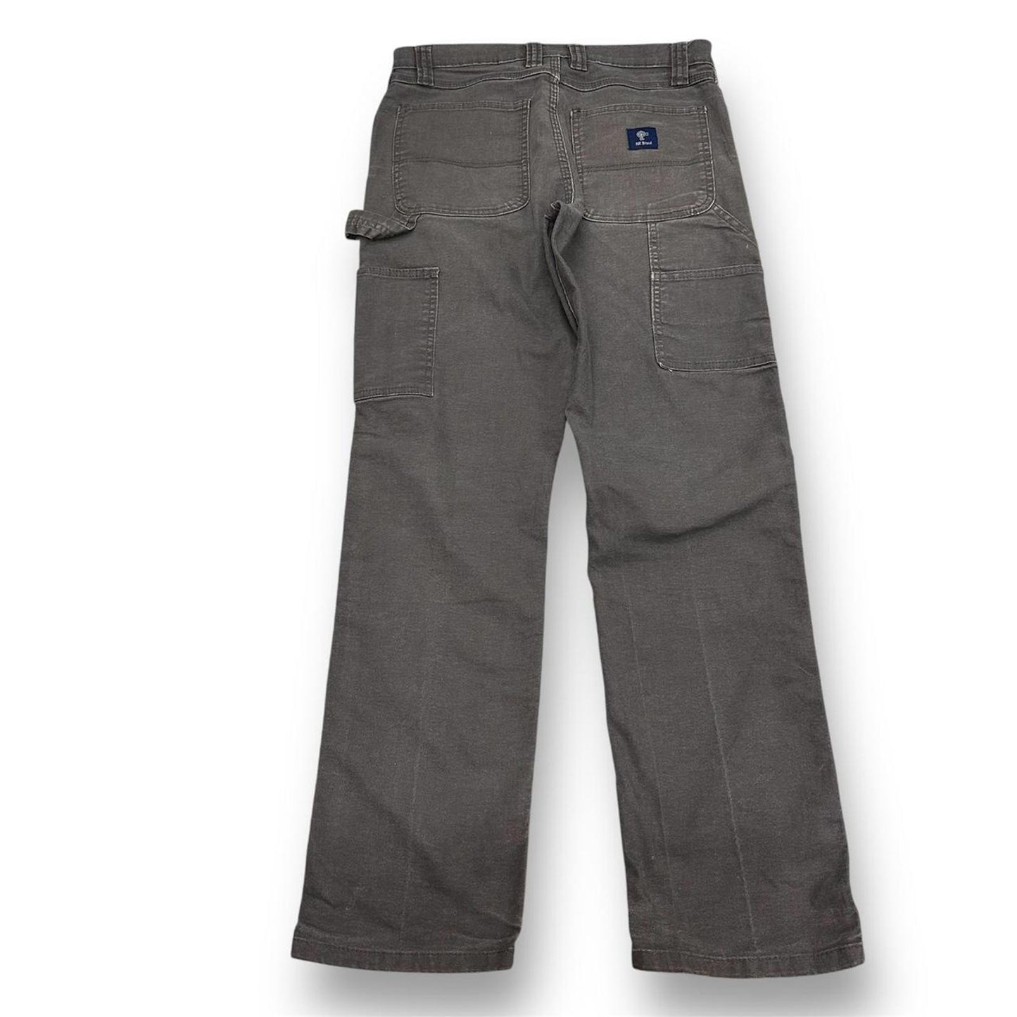 Mens carpenter jeans W32 L30 grey rk brand utility pocket cargos