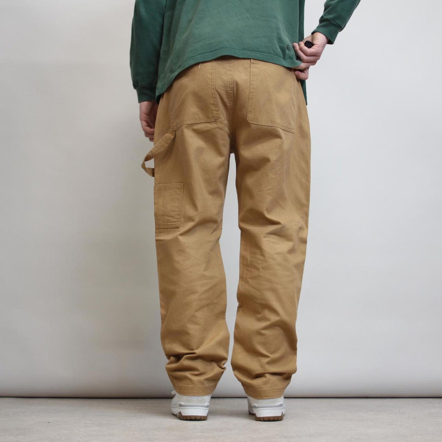 Double knee carpenter jeans W38 L30 loose canvasy skater style cargos