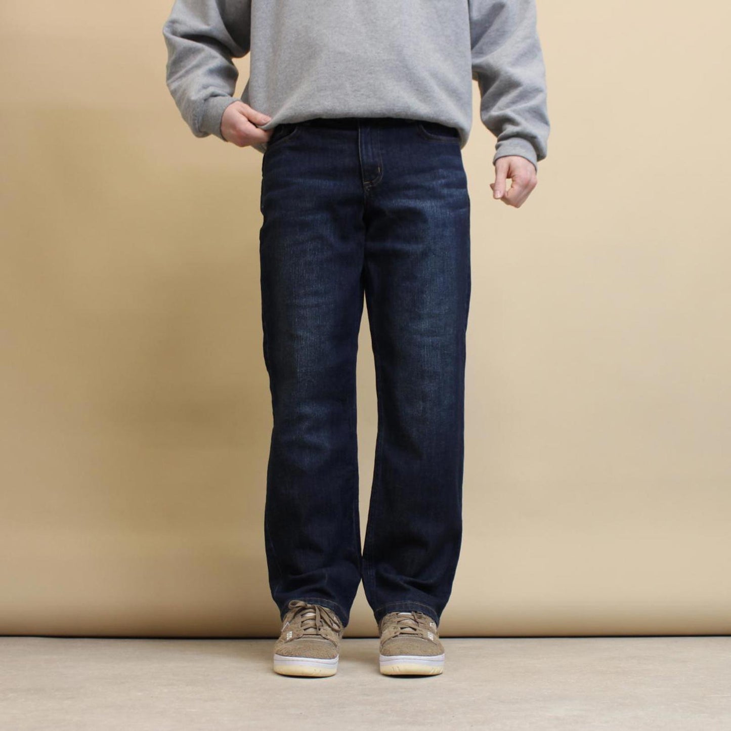 Blue Carhartt jeans, size 10 original fit straight leg skate jeans