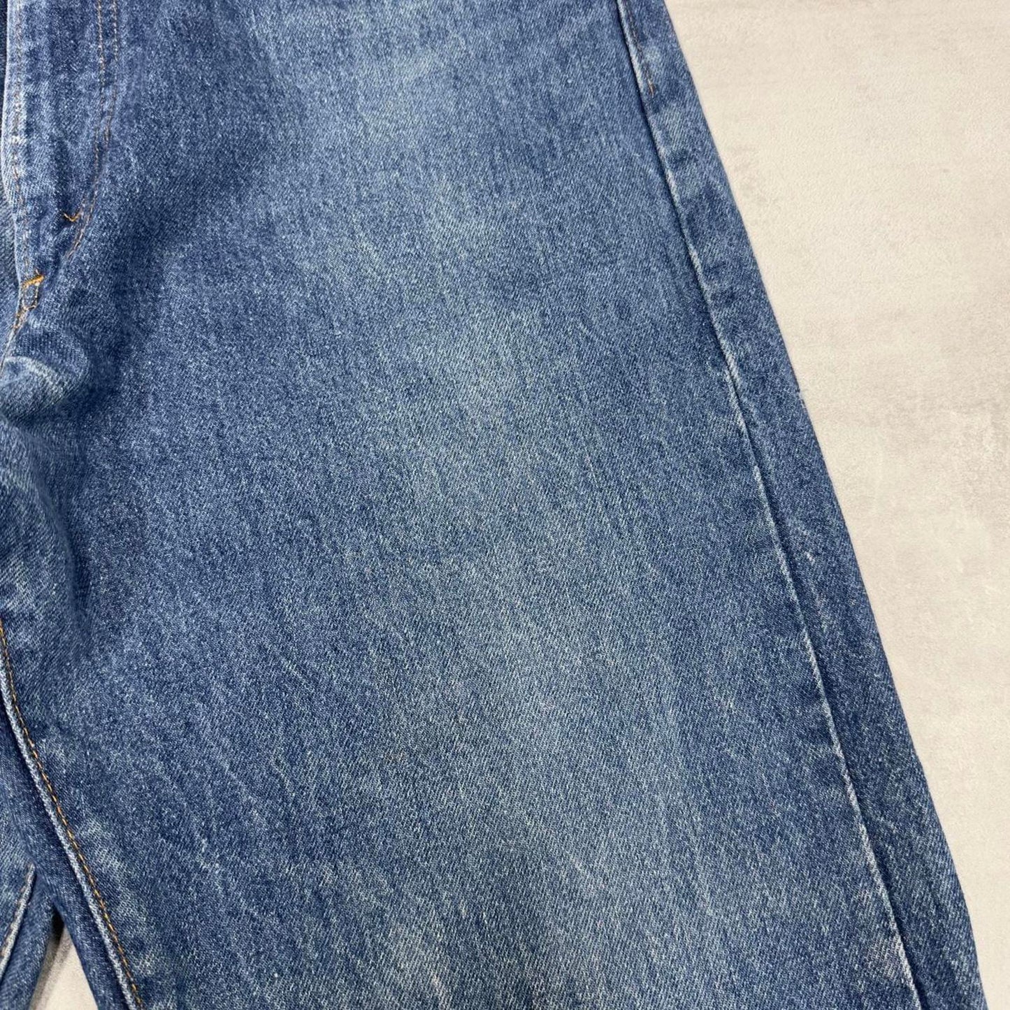 Blue Levis 505 jeans W36L30 loose straight leg y2k style pants red tab logo
