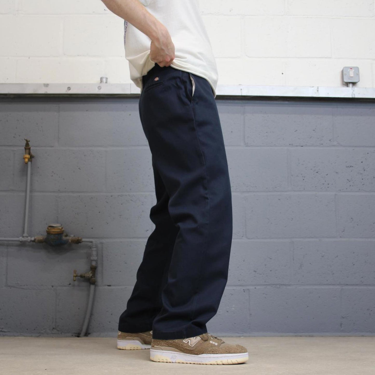 Women's navy Dickies 874 trousers size 12
