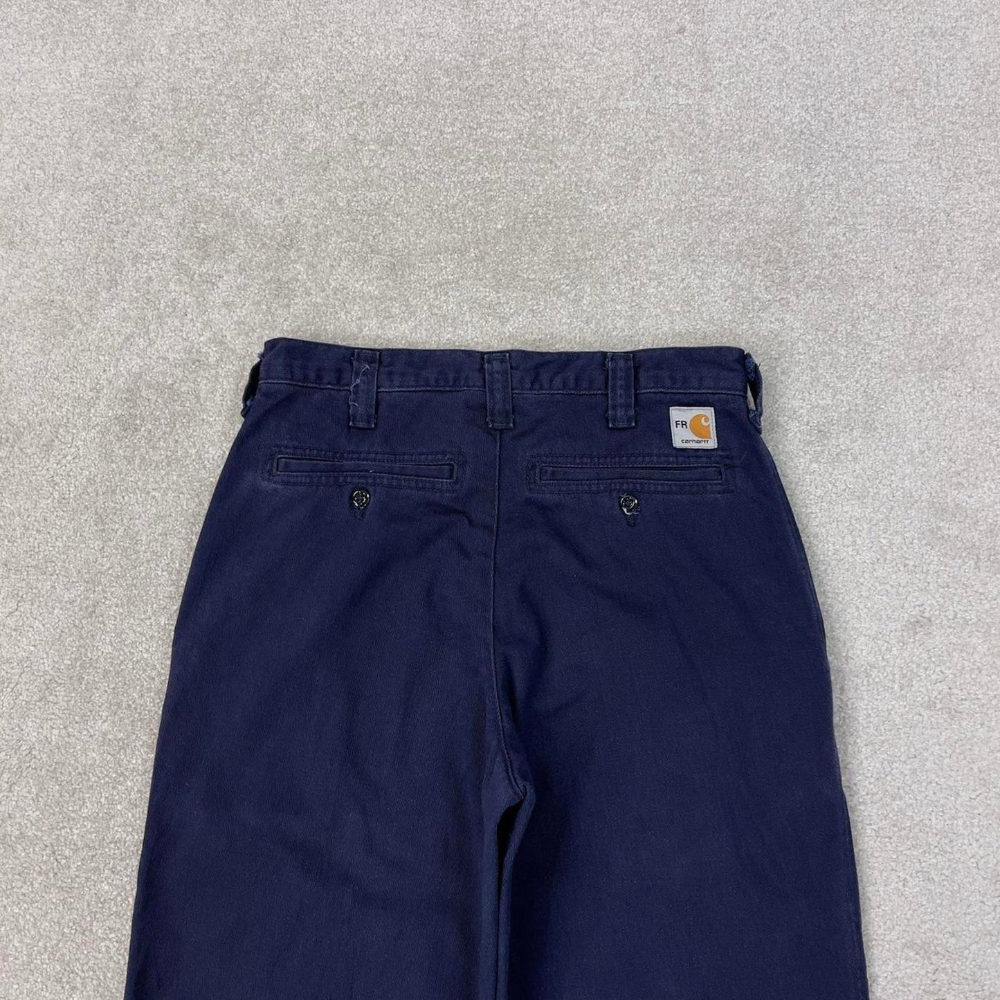Carhartt FR pants W28 L32 loose navy 90s style skater pants