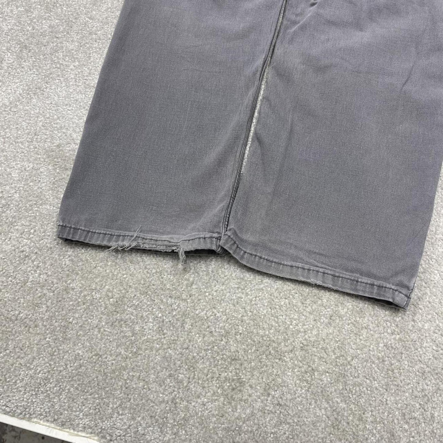 Carhartt cargo pants relaxed fit grey Loose skate style carpenter work pants