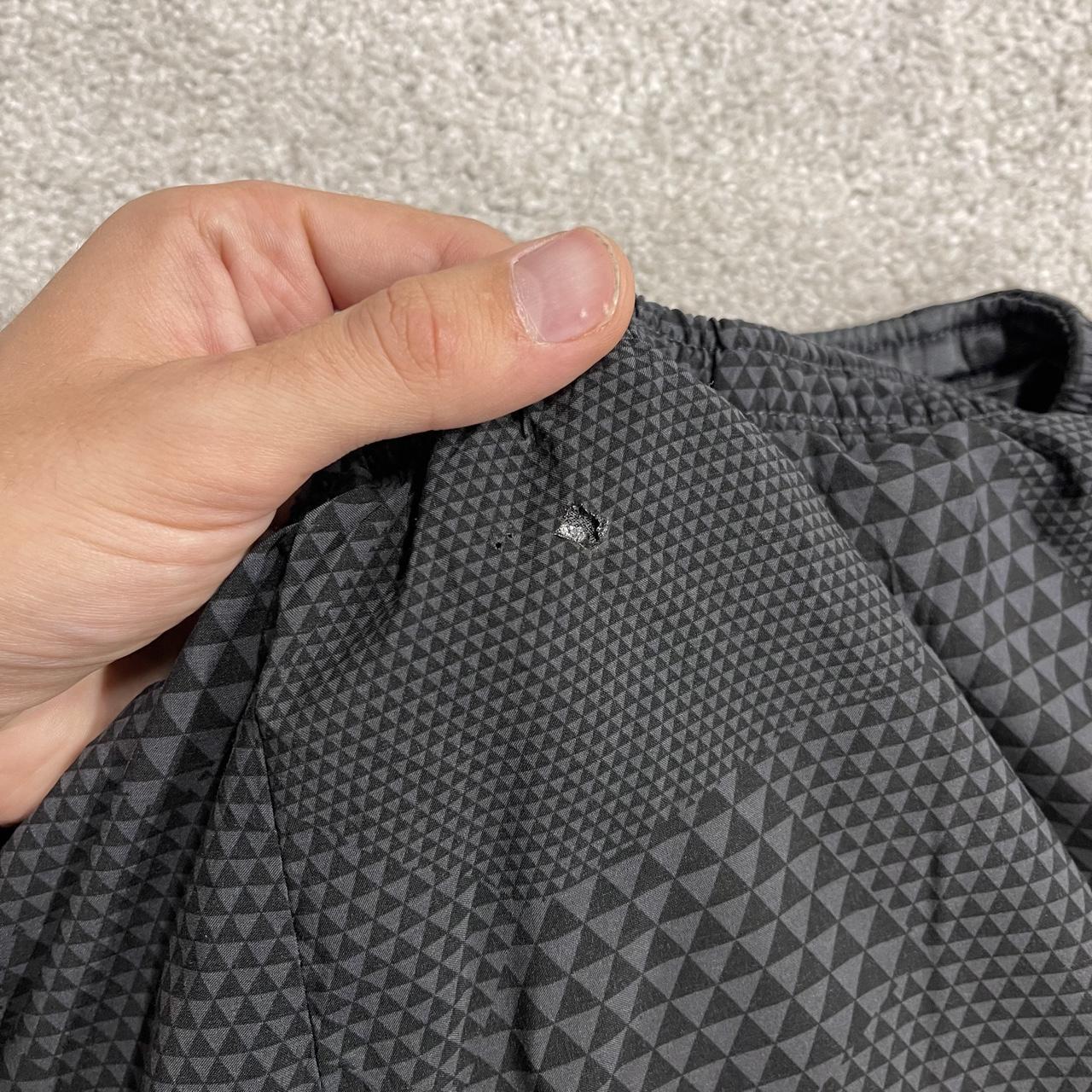 Nike sports shorts y2k loose grey Patterned Dri-Fit loose floaty summer gym shorts