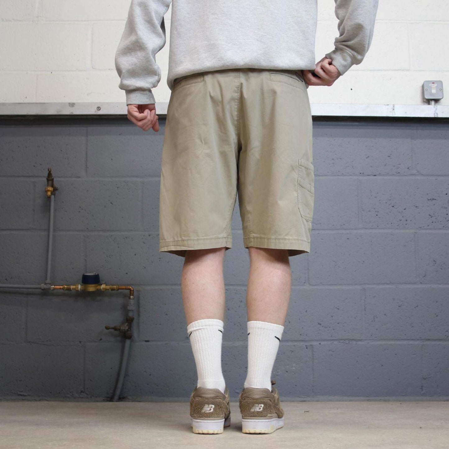 Y2k Dickies chino shorts loose fit khaki Skater style work shorts summer festival