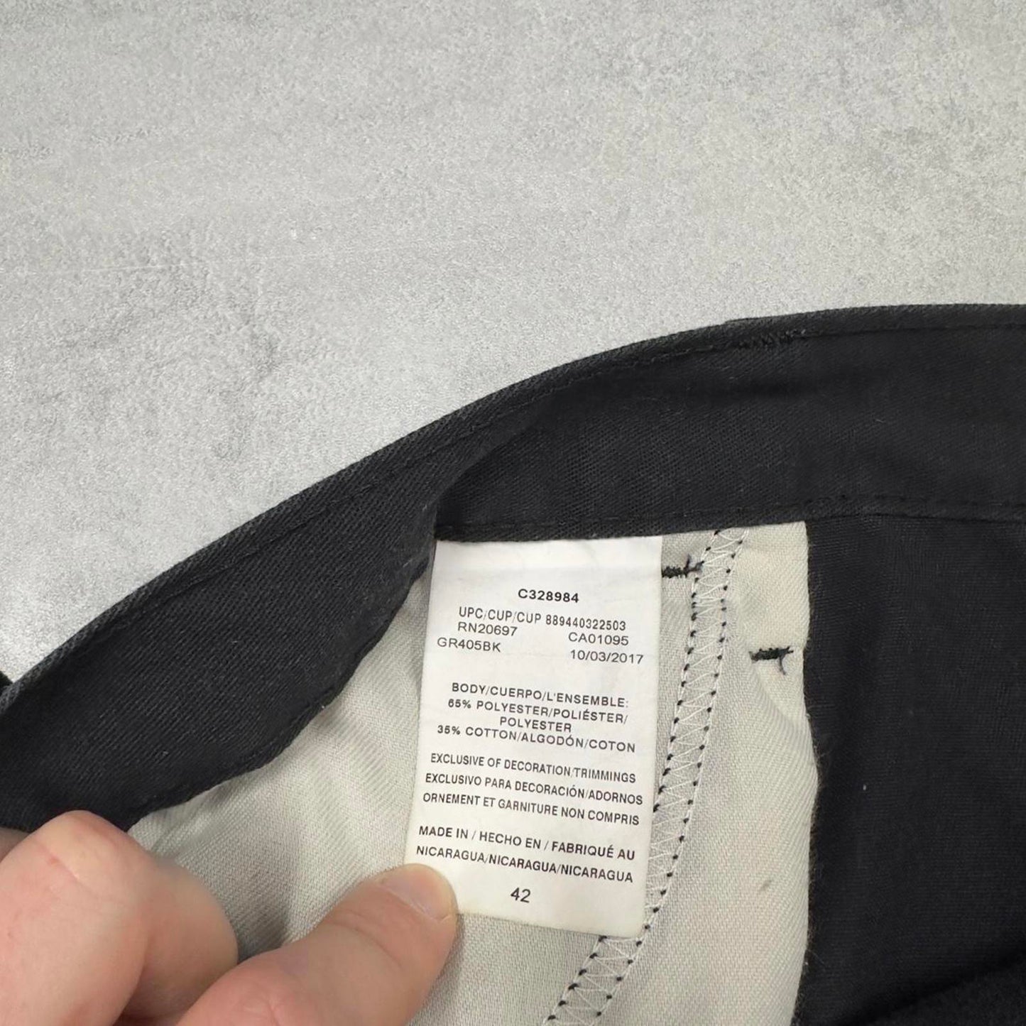 Black Dickies shorts W42
