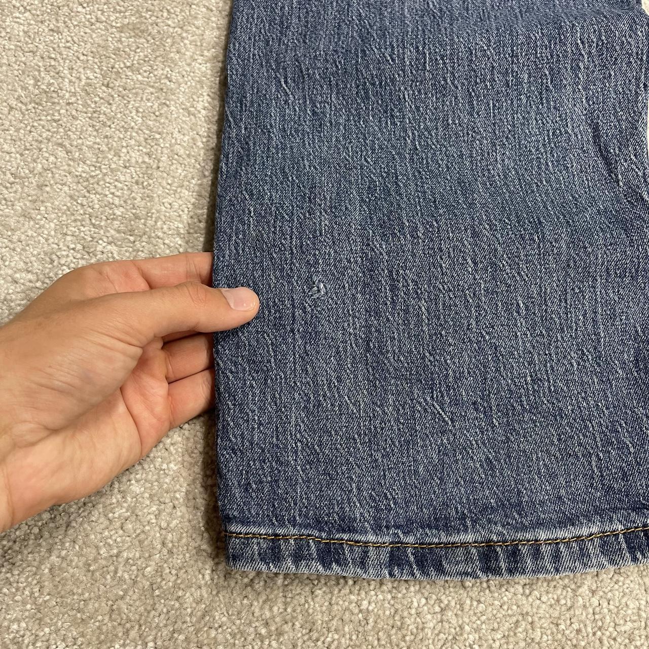 Levi's 505 straight fit jeans y2k blue Regular straight leg denim pants red tab logo