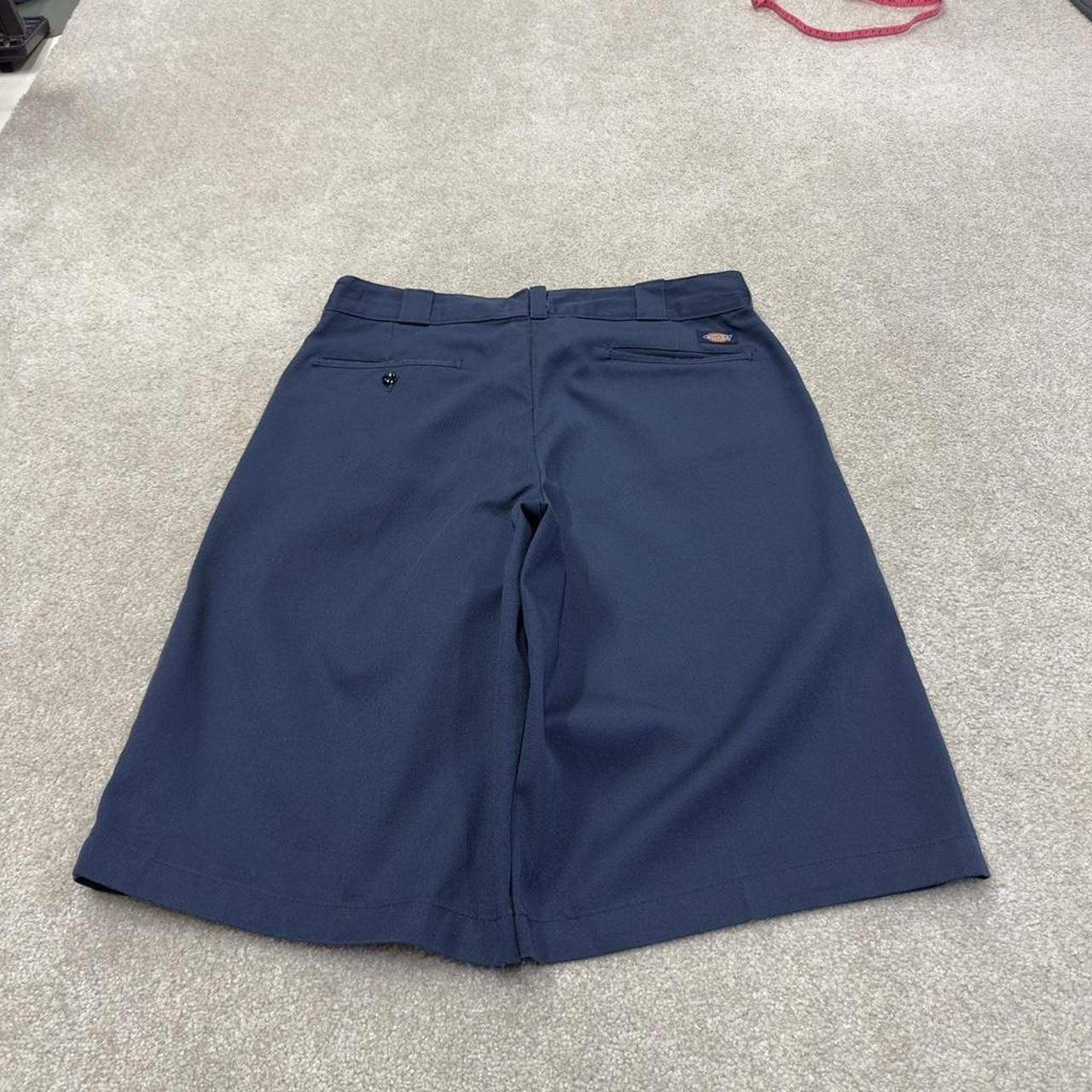 Dickies carpenter shorts long leg navy Twill chino skater style shorts loose long leg
