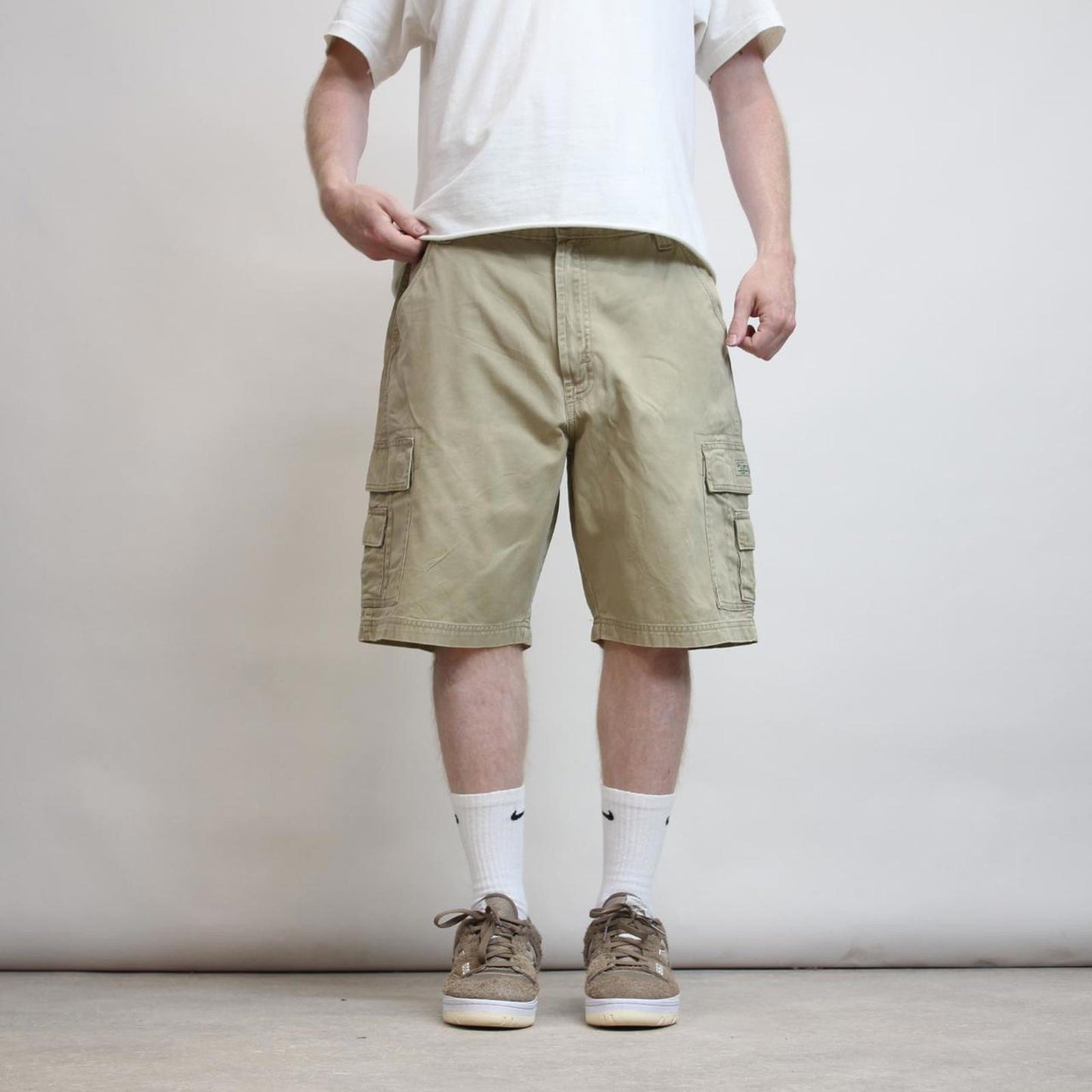 Mens Baggy Wrangler Cargo Shorts W36