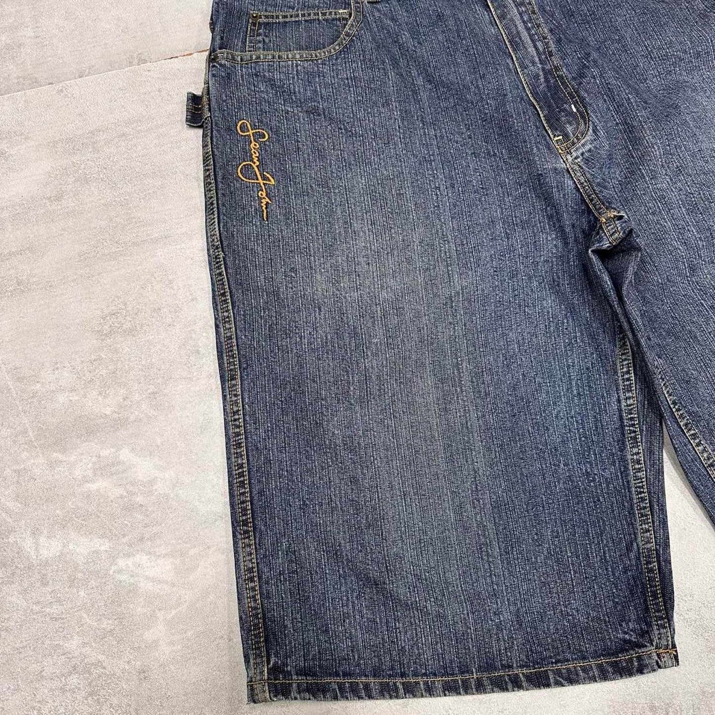 Mens baggy Sean John carpenter jorts W38
