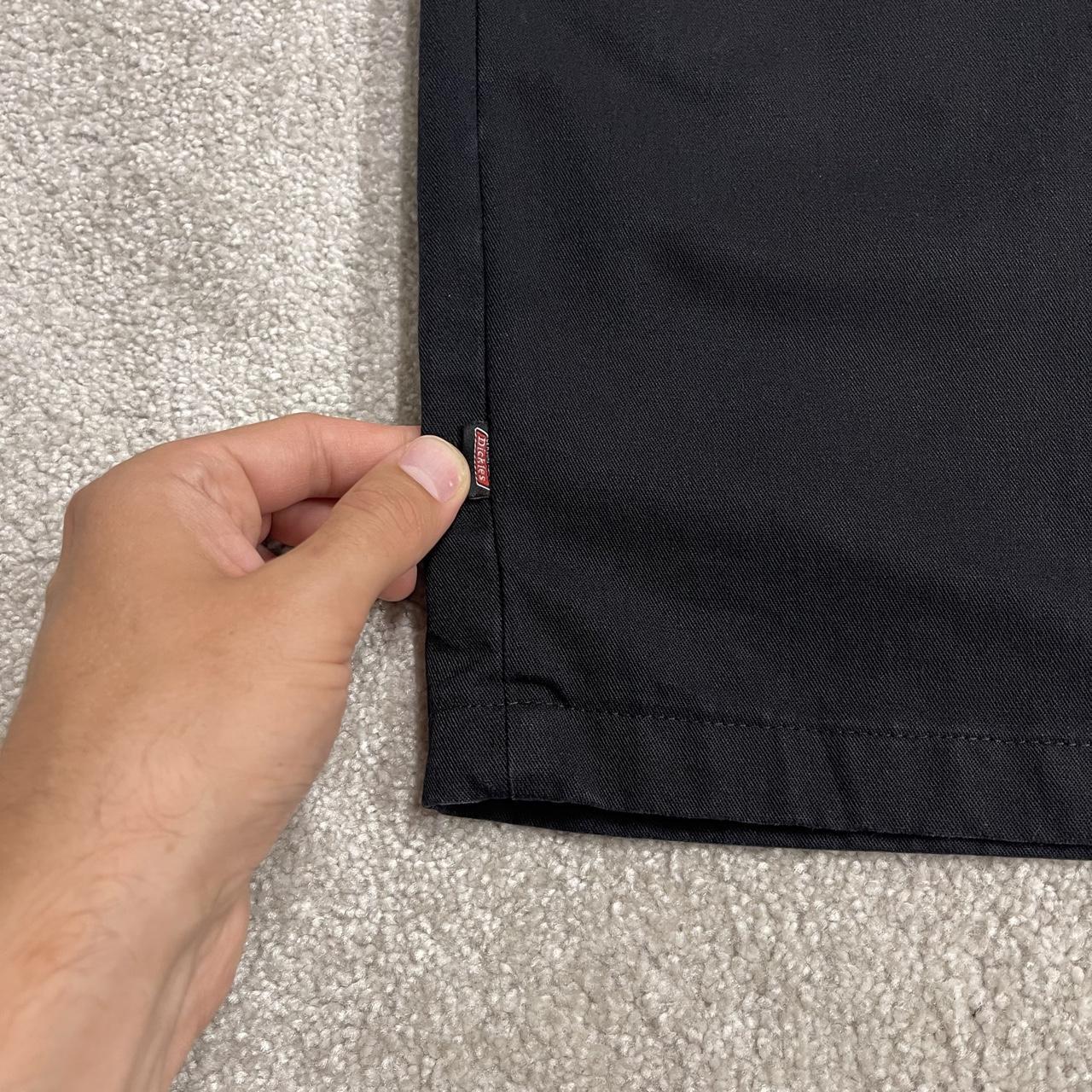 Dickies extra baggy chino shorts black carpenter Chino style skater shorts wide leg festival