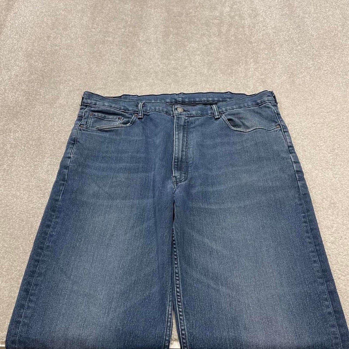Y2K baggy Levi’s 550 jeans wide leg blue Loose fit denim pants red tab logo