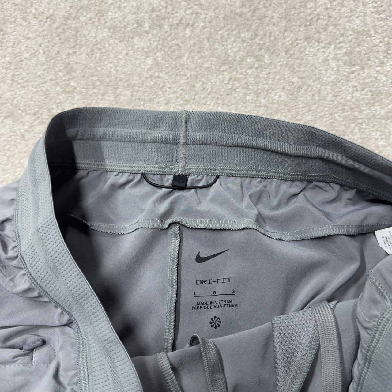 Nike sports shorts y2k loose grey Dri-Fit comfy floaty summer gym shorts