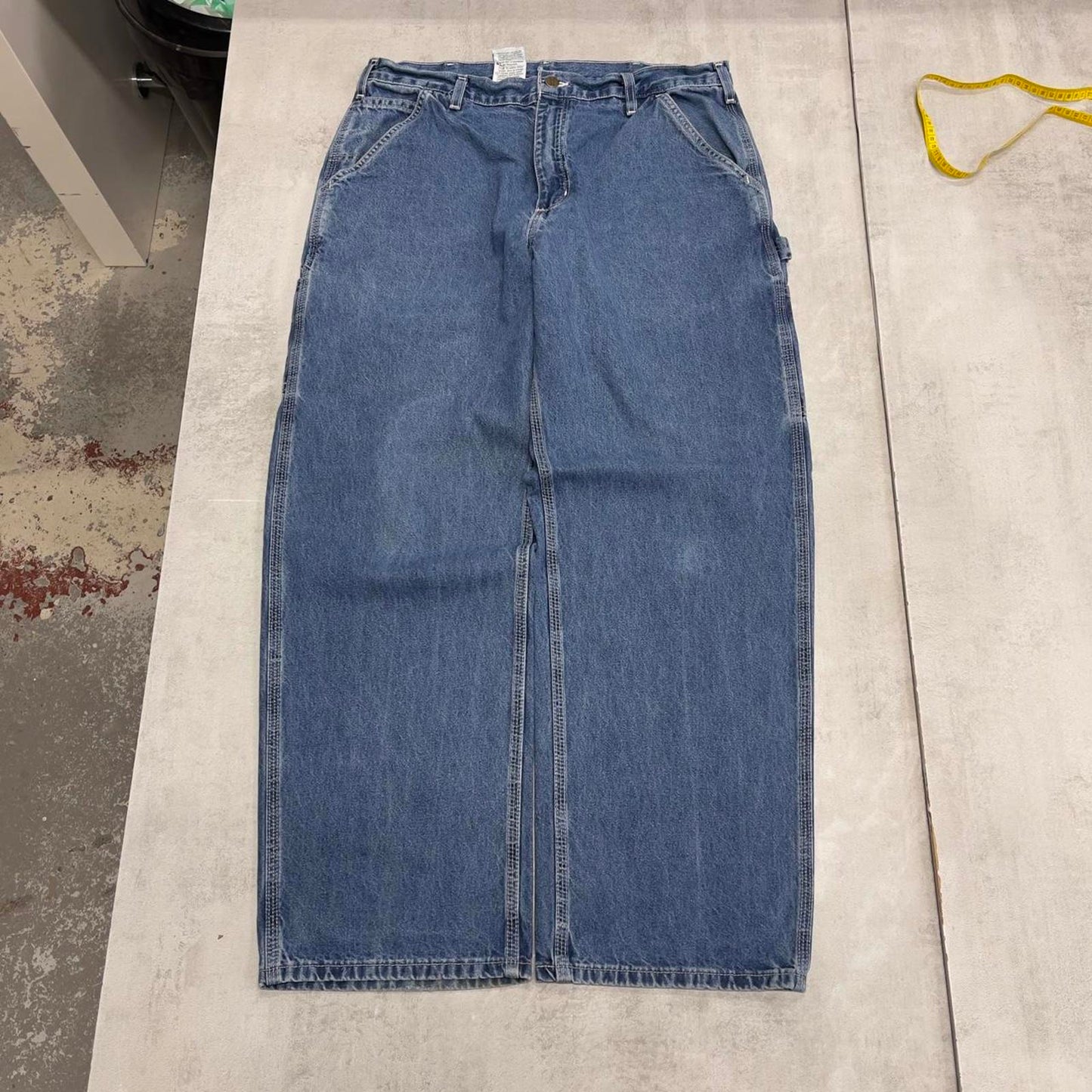 Baggy blue Carhartt carpenter jeans W36 L30
