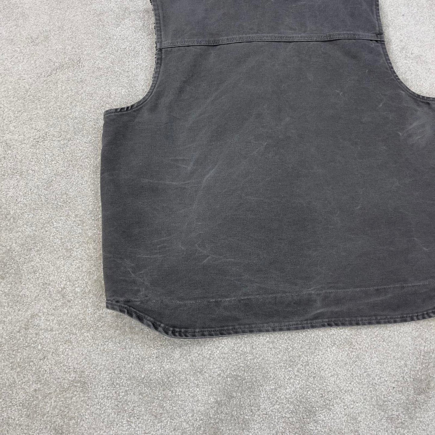 Grey vintage Carhartt Gilet XL