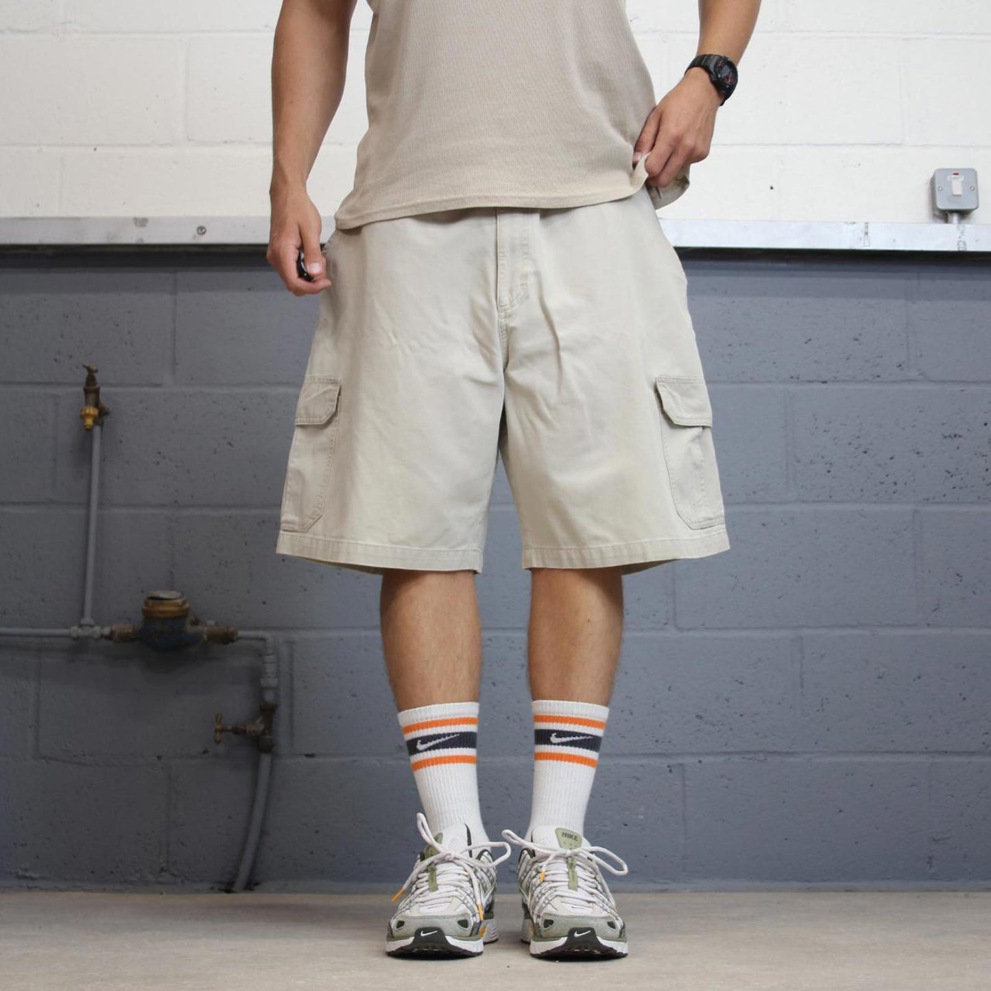 Mens Chaps cargo shorts W40