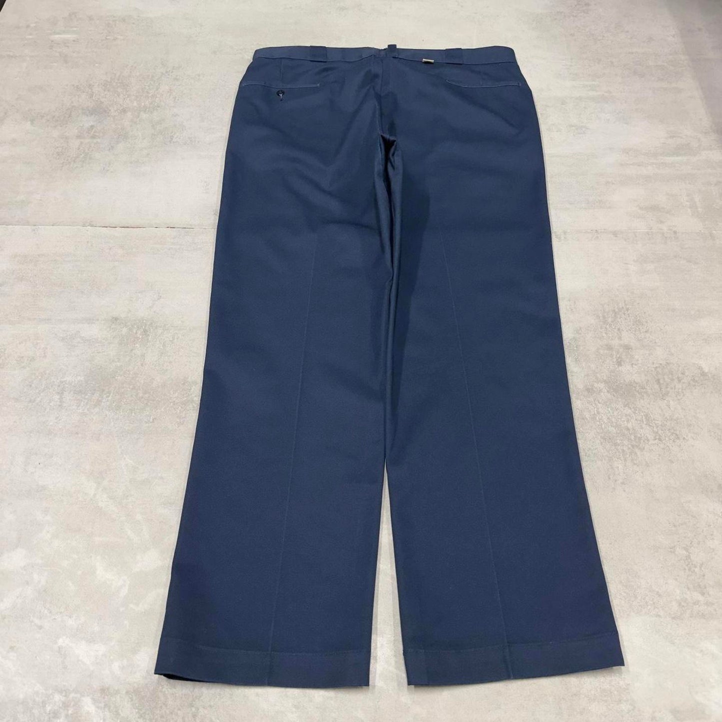 Navy Dickies Pants W40L31 loose twill chino style skater pants