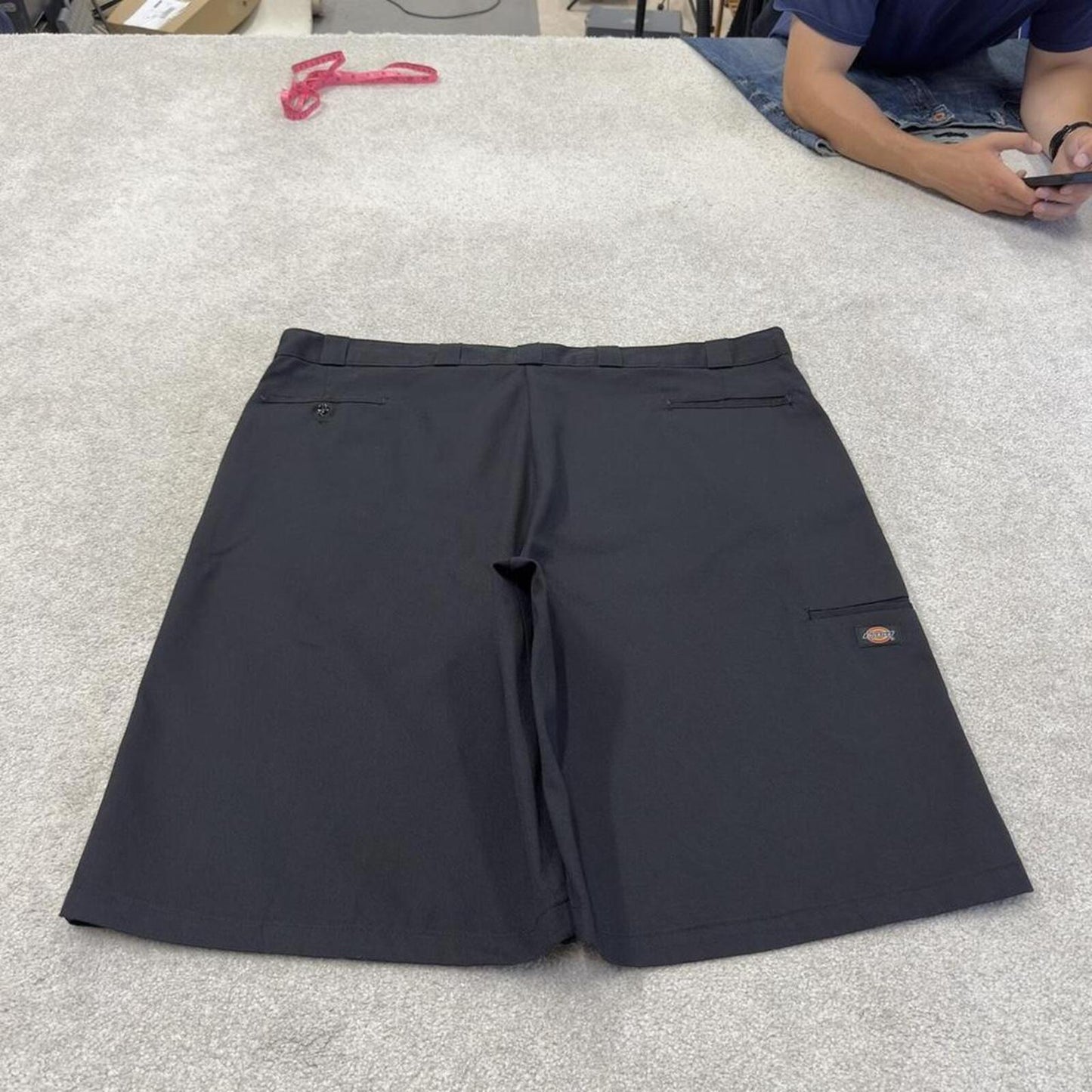 Dickies baggy chino shorts carpenter black Chino style skater shorts long wide leg festival