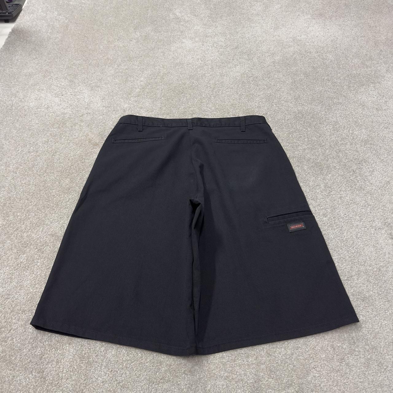 Dickies carpenter long leg chino shorts black Twill style skater shorts long leg festival