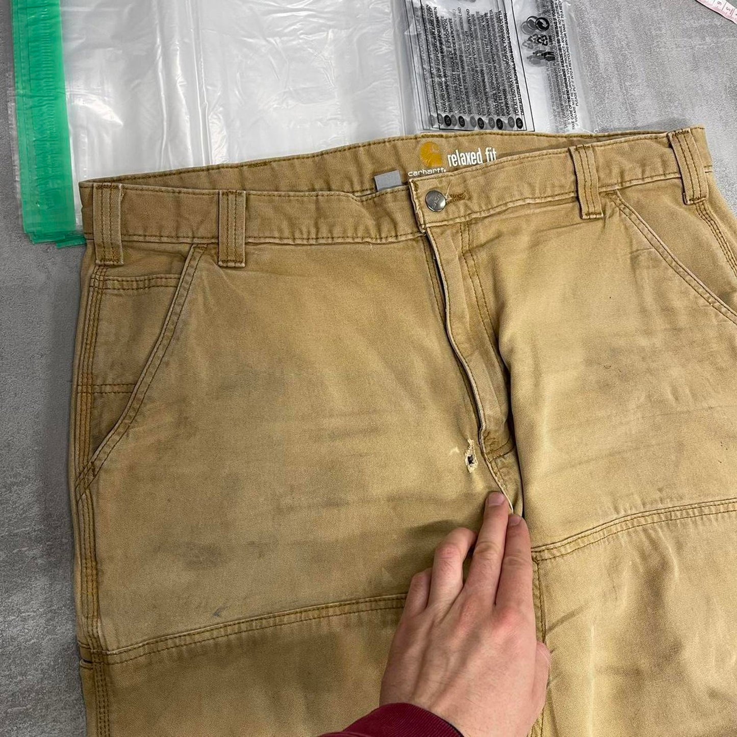 Carhartt double knee carpenter trousers W40L32