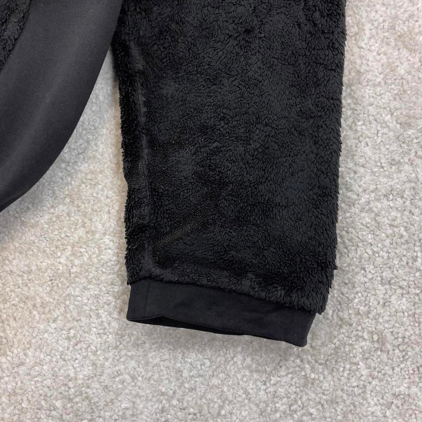 North Face technical fleece XL women's TNF black full zip y2k style autumn adjustable waist