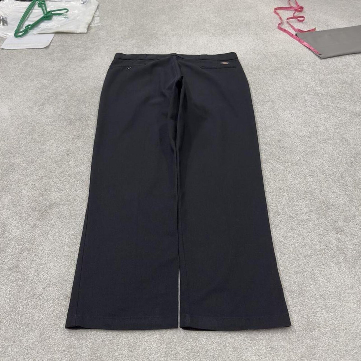 Dickies chino work pants black Loose leg twill chunk style skate trousers